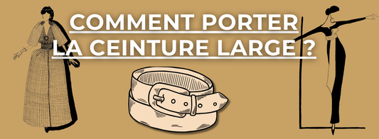 comment porter une ceinture large