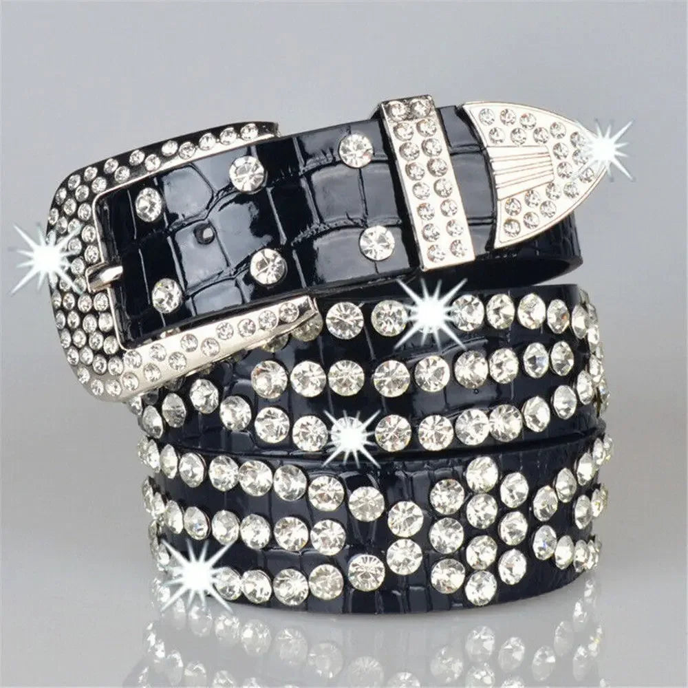 Ceinture Stella Noire 110cm