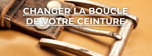 comment changer la boucle de la ceinture