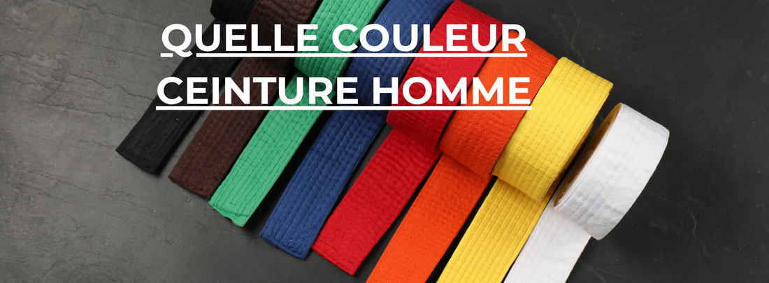 Quelle Couleur Ceinture Homme