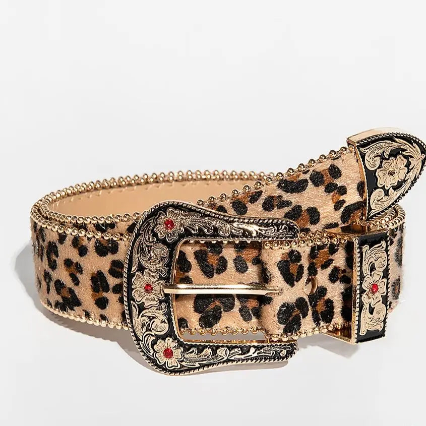 Ceinture Zaya Léopard
