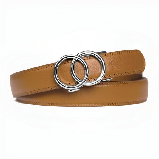 Ceinture Bella Marron & Argent